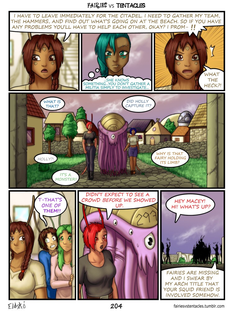 Fairies vs Tentacles Ch. 1-5 porn comic picture 205