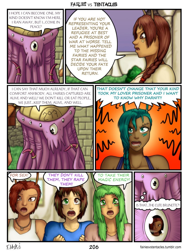 Fairies vs Tentacles Ch. 1-5 porn comic picture 207
