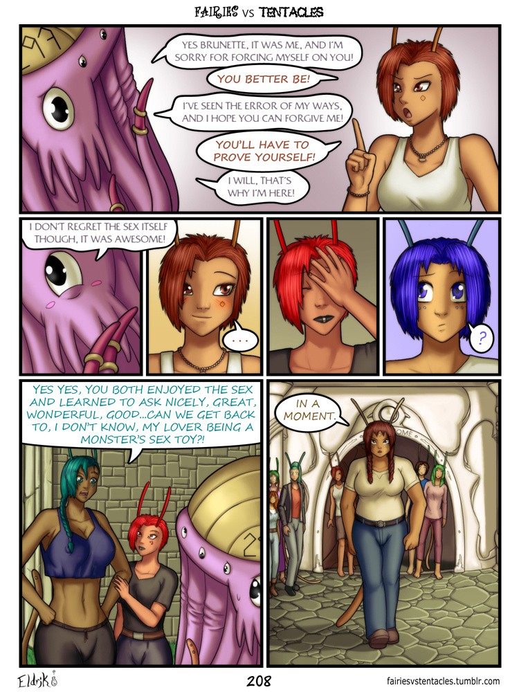 Fairies vs Tentacles Ch. 1-5 porn comic picture 209