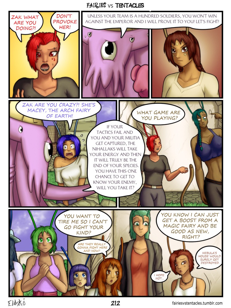 Fairies vs Tentacles Ch. 1-5 porn comic picture 213