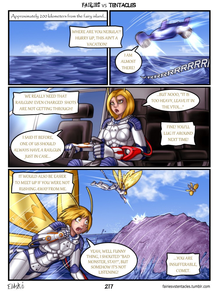 Fairies vs Tentacles Ch. 1-5 porn comic picture 218