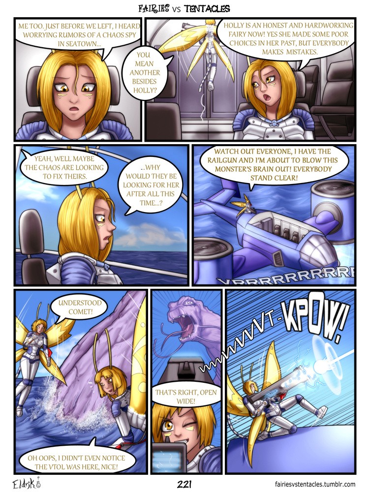 Fairies vs Tentacles Ch. 1-5 porn comic picture 222