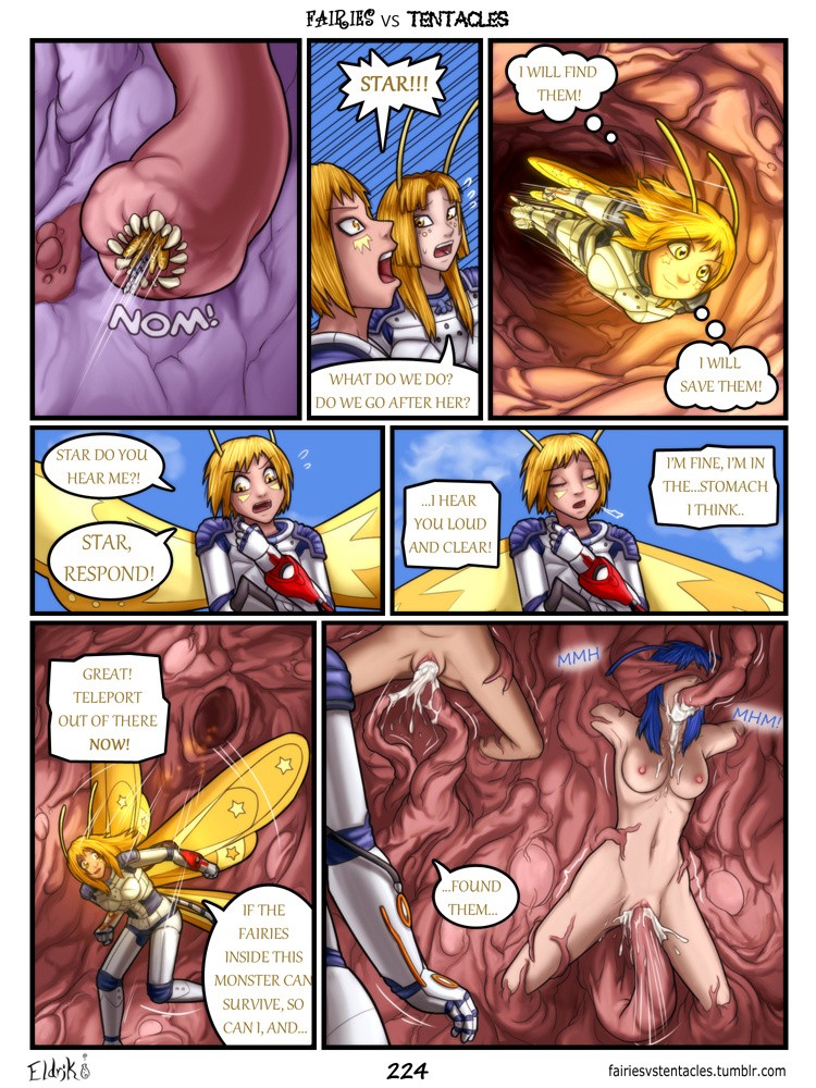 Fairies vs Tentacles Ch. 1-5 porn comic picture 225
