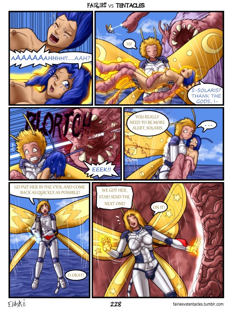 Fairies vs Tentacles Ch. 1-5 porn comic picture 229