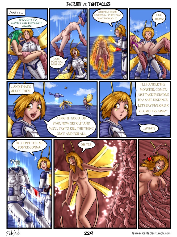 Fairies vs Tentacles Ch. 1-5 porn comic picture 230
