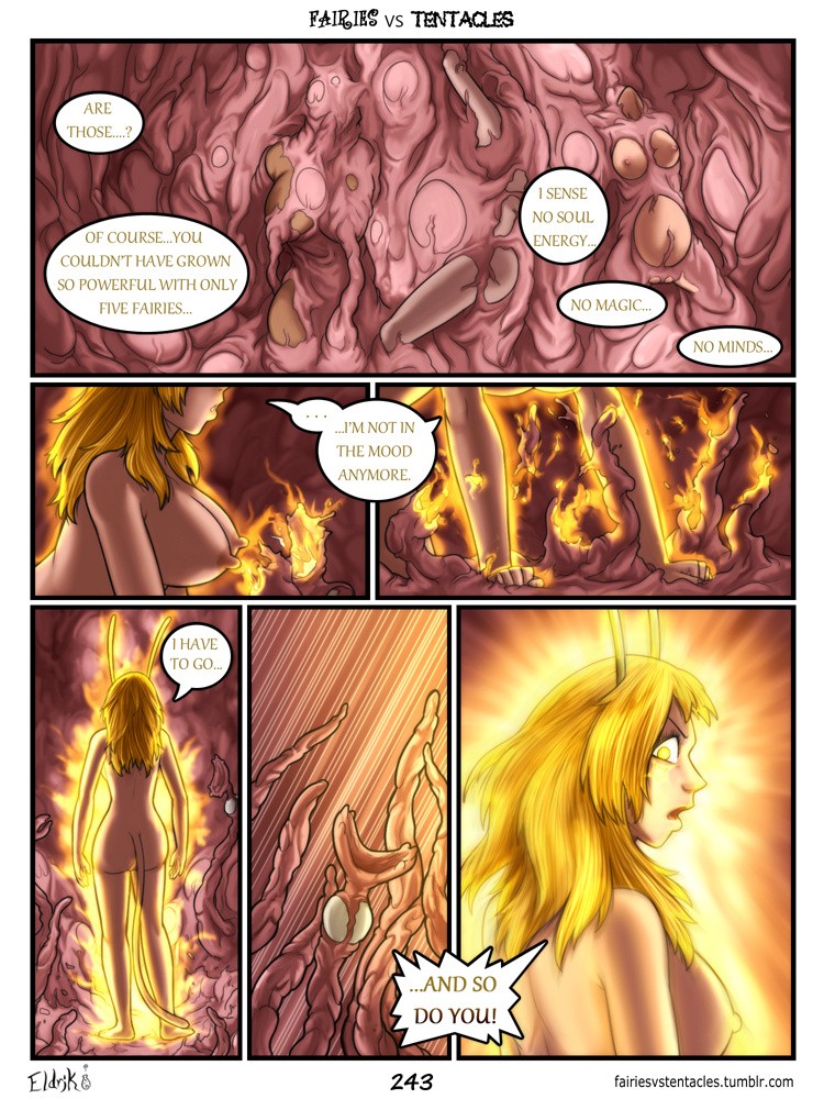 Fairies vs Tentacles Ch. 1-5 porn comic picture 244