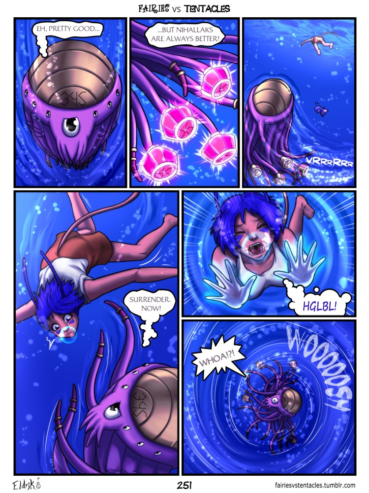 Fairies vs Tentacles Ch. 1-5 porn comic picture 252