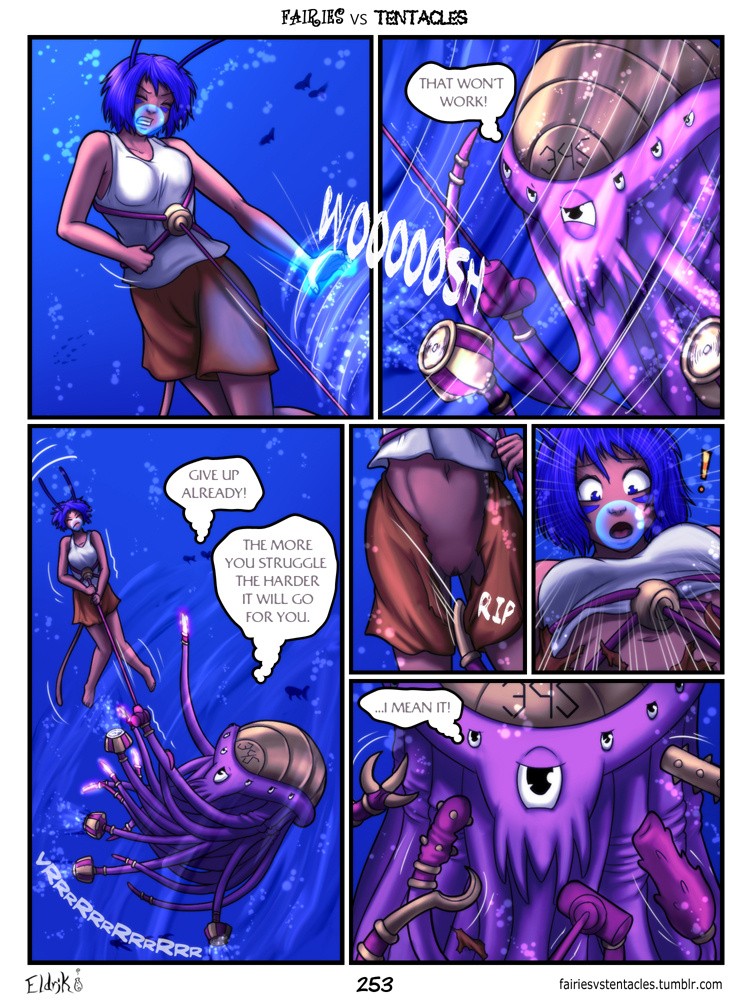 Fairies vs Tentacles Ch. 1-5 porn comic picture 254