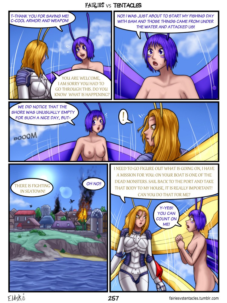 Fairies vs Tentacles Ch. 1-5 porn comic picture 258