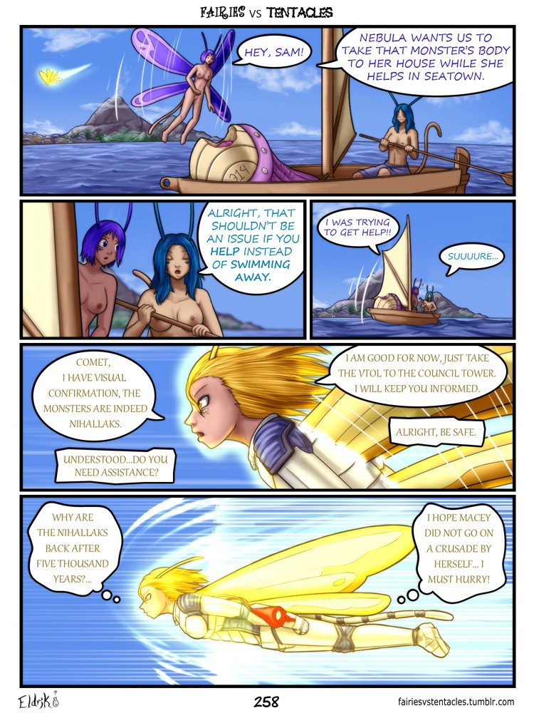 Fairies vs Tentacles Ch. 1-5 porn comic picture 259