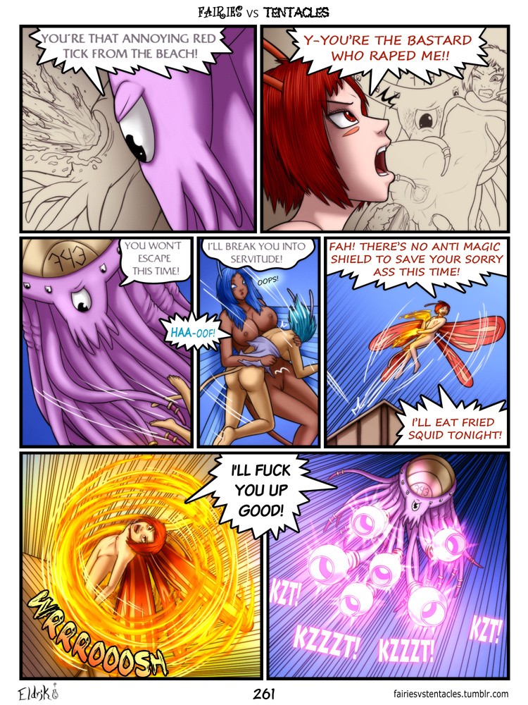 Fairies vs Tentacles Ch. 1-5 porn comic picture 262