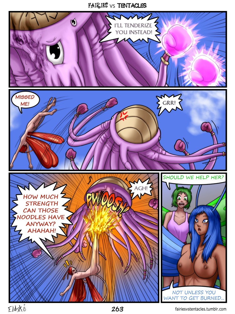 Fairies vs Tentacles Ch. 1-5 porn comic picture 264