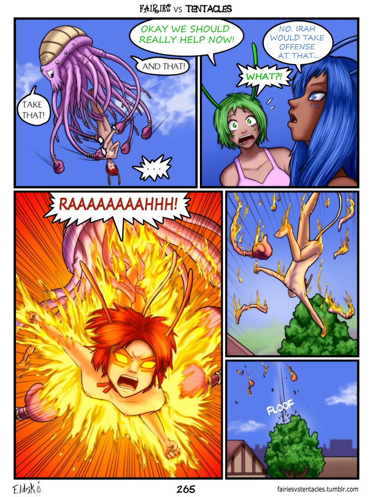Fairies vs Tentacles Ch. 1-5 porn comic picture 266