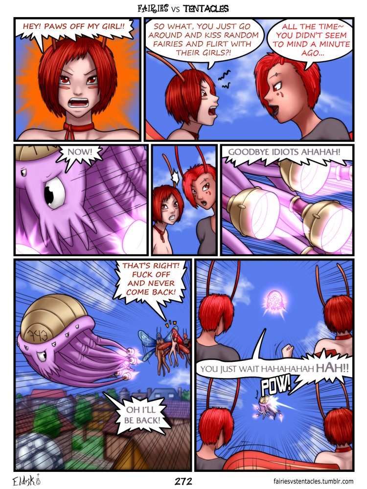 Fairies vs Tentacles Ch. 1-5 porn comic picture 273