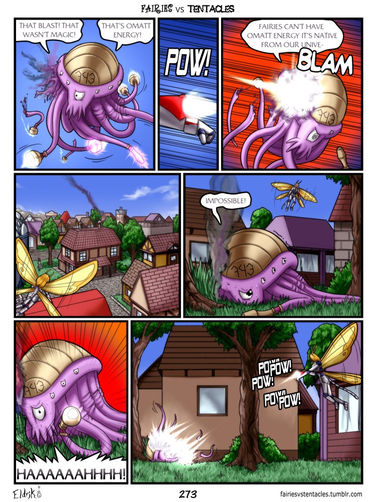 Fairies vs Tentacles Ch. 1-5 porn comic picture 274