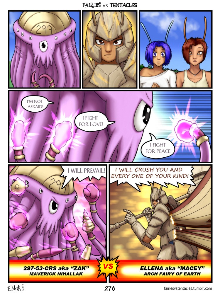 Fairies vs Tentacles Ch. 1-5 porn comic picture 277