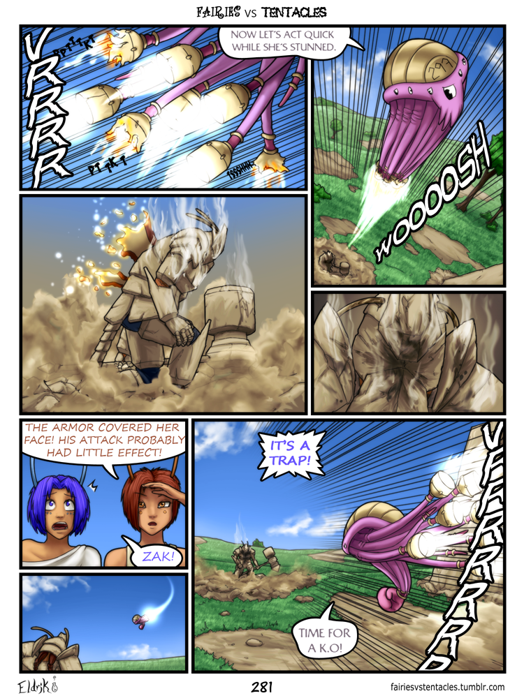 Fairies vs Tentacles Ch. 1-5 porn comic picture 282