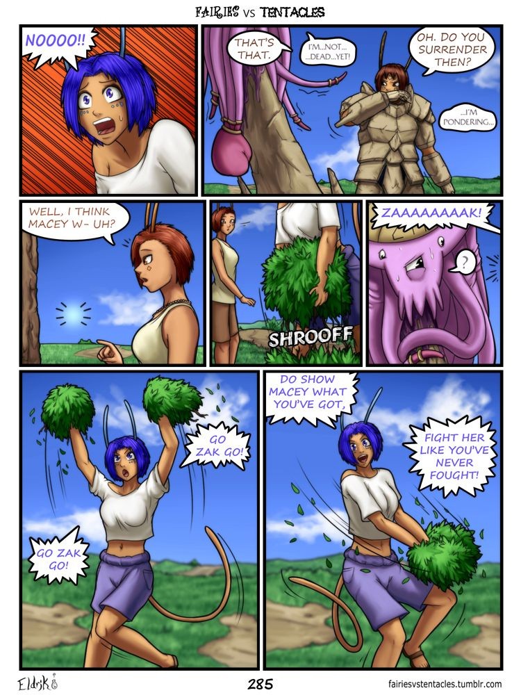 Fairies vs Tentacles Ch. 1-5 porn comic picture 286