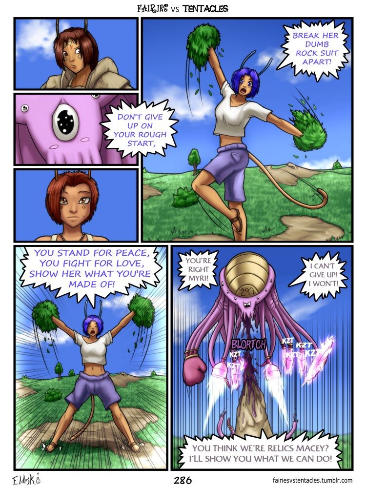 Fairies vs Tentacles Ch. 1-5 porn comic picture 287