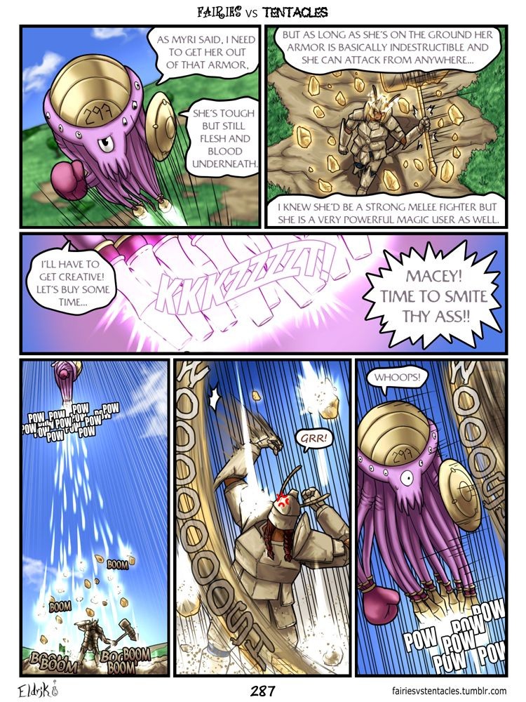 Fairies vs Tentacles Ch. 1-5 porn comic picture 288