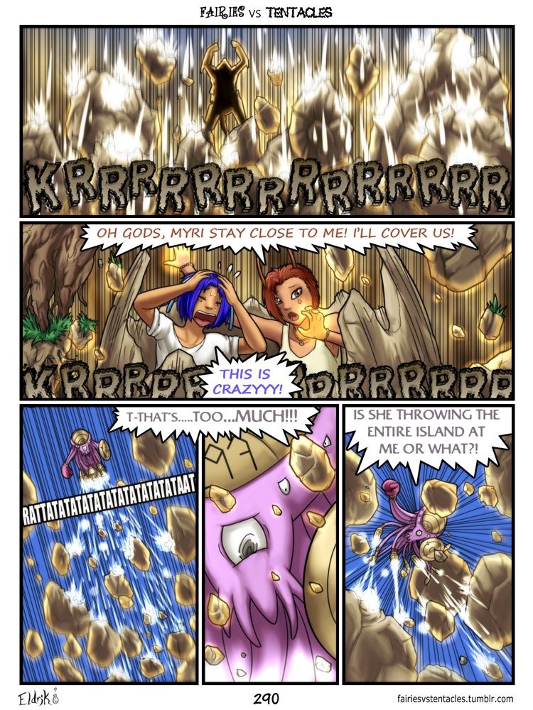 Fairies vs Tentacles Ch. 1-5 porn comic picture 291