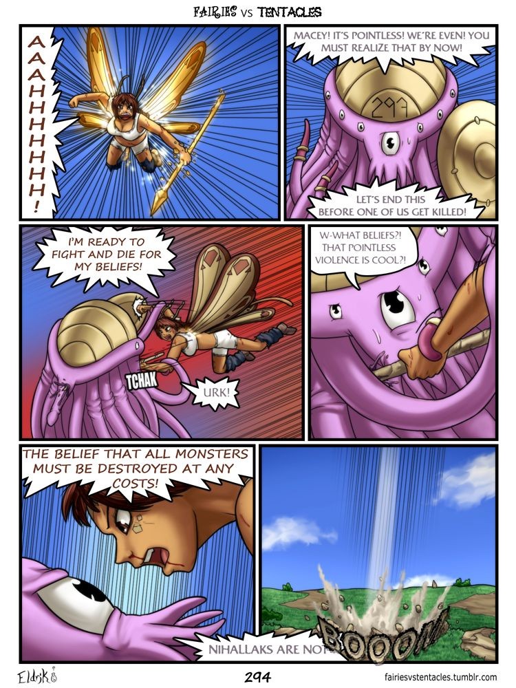 Fairies vs Tentacles Ch. 1-5 porn comic picture 295