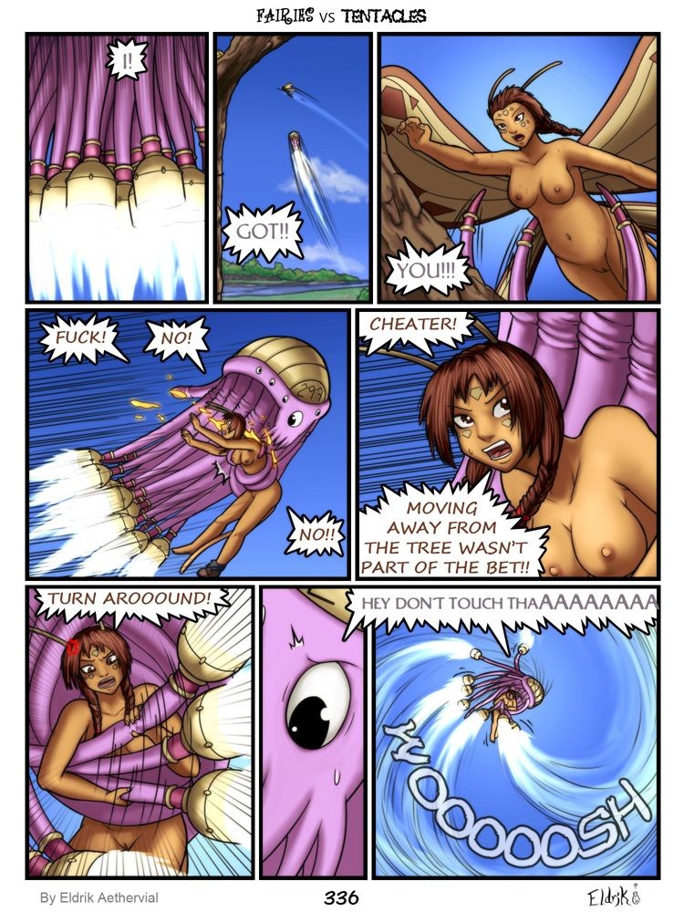 Fairies vs Tentacles Ch. 1-5 porn comic picture 338