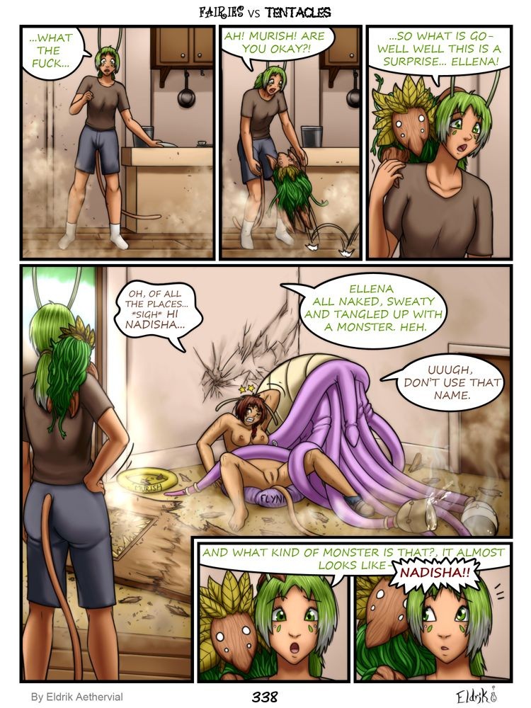 Fairies vs Tentacles Ch. 1-5 porn comic picture 340