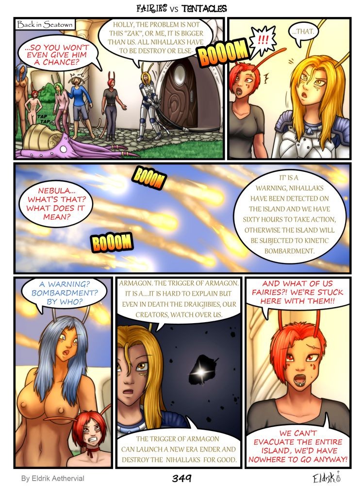 Fairies vs Tentacles Ch. 1-5 porn comic picture 351