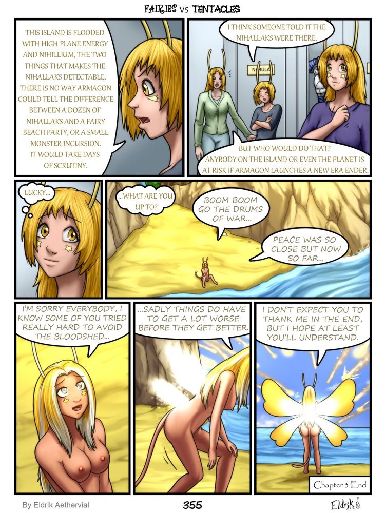 Fairies vs Tentacles Ch. 1-5 porn comic picture 357