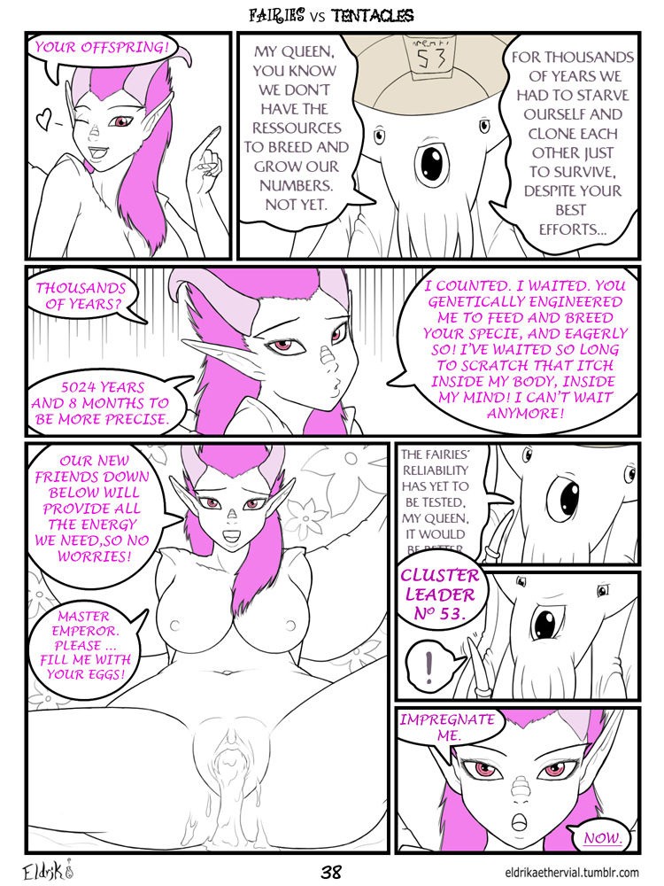 Fairies vs Tentacles Ch. 1-5 porn comic picture 39