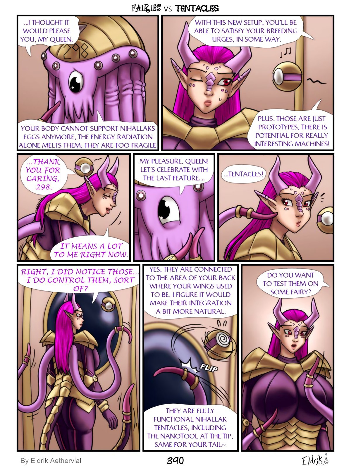 Fairies vs Tentacles Ch. 1-5 porn comic picture 391