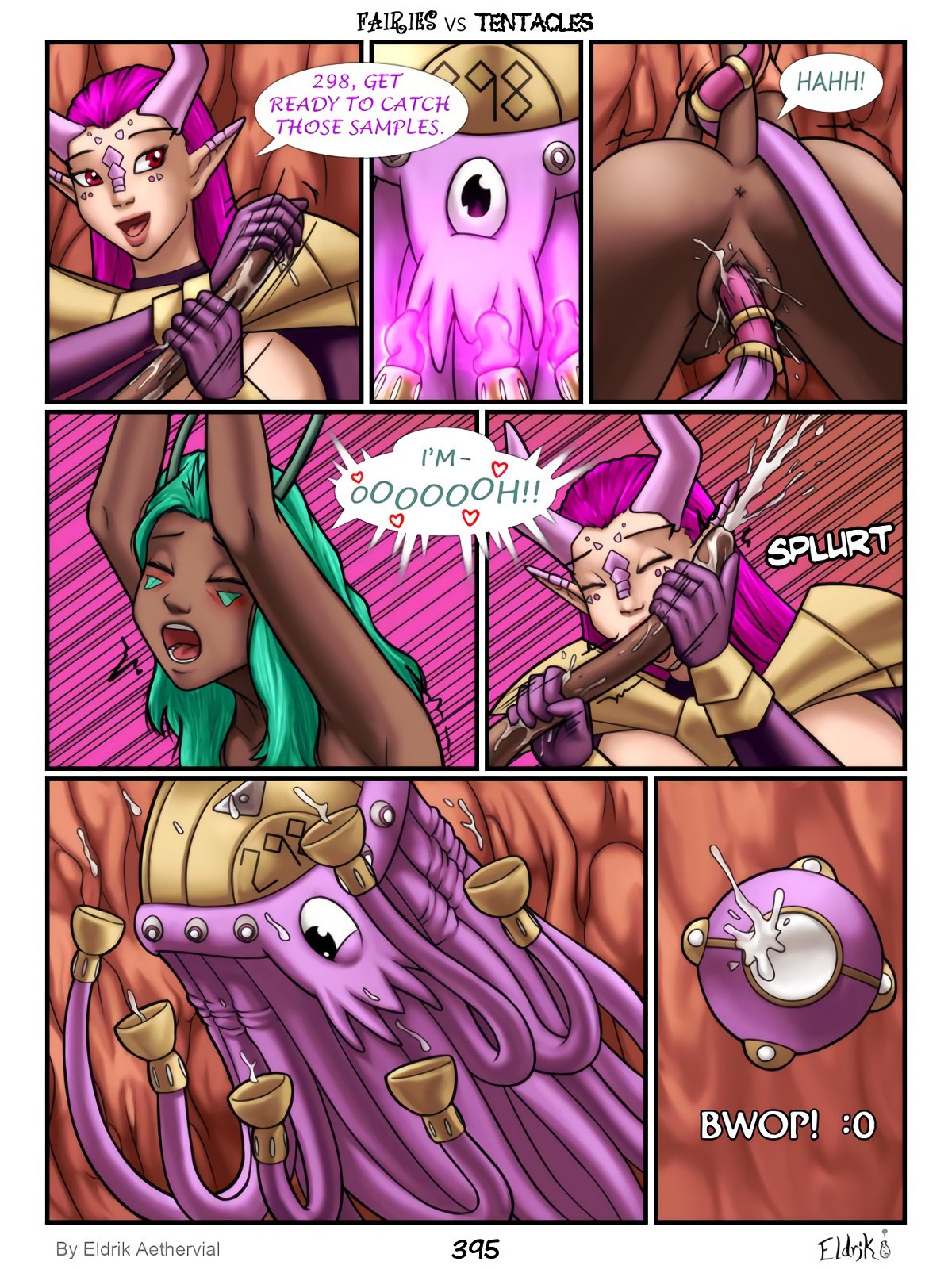Fairies vs Tentacles Ch. 1-5 porn comic picture 396