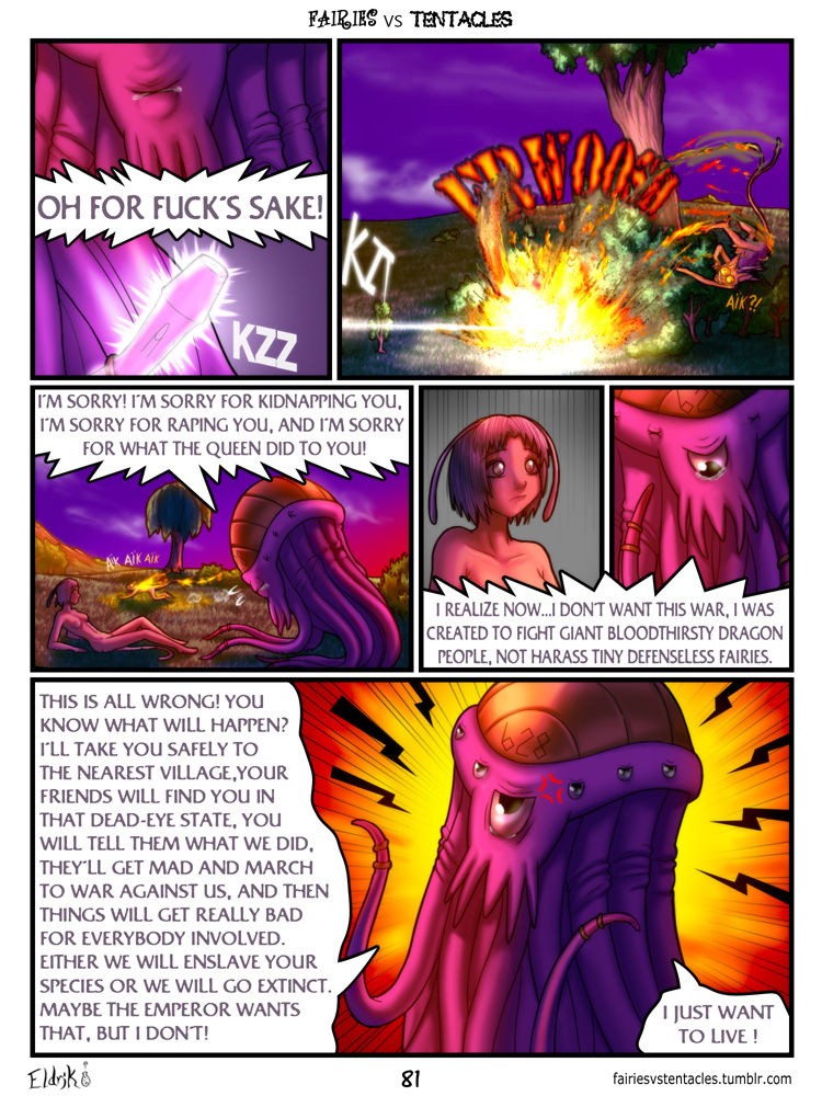 Fairies vs Tentacles Ch. 1-5 porn comic picture 82