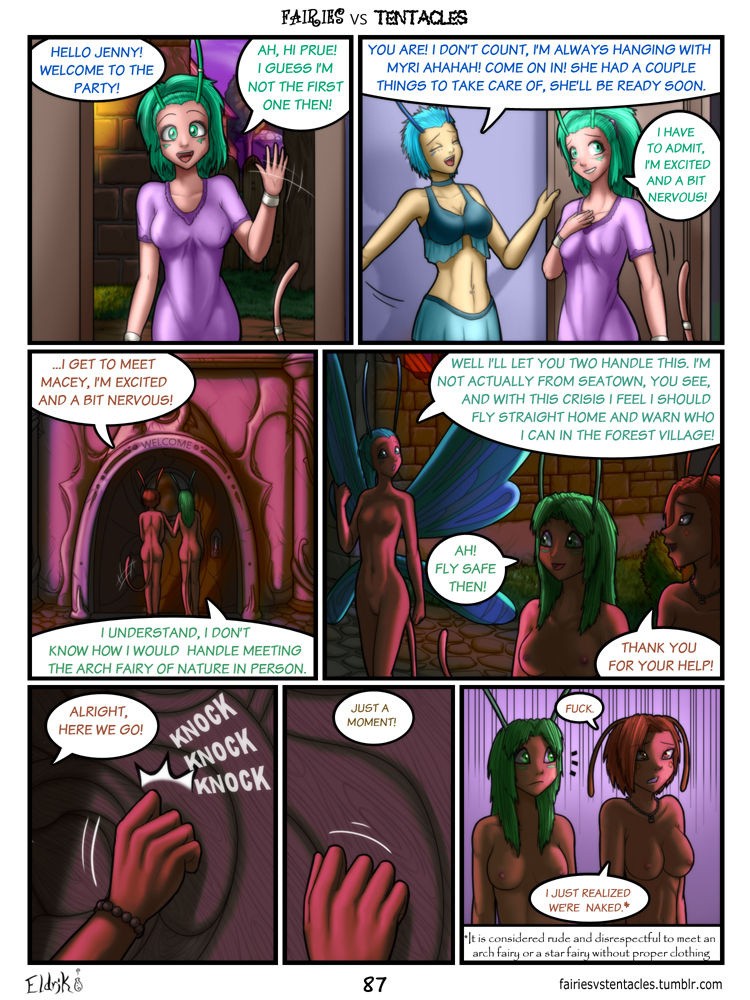 Fairies vs Tentacles Ch. 1-5 porn comic picture 88