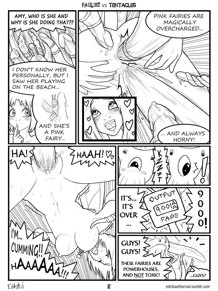 Fairies vs Tentacles Ch. 1-5 porn comic picture 9