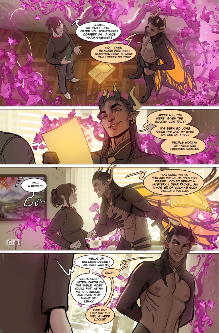 Fine Print porn comic picture 19