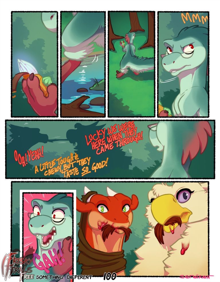 Frisky Ferals - Something Different porn comic picture 100