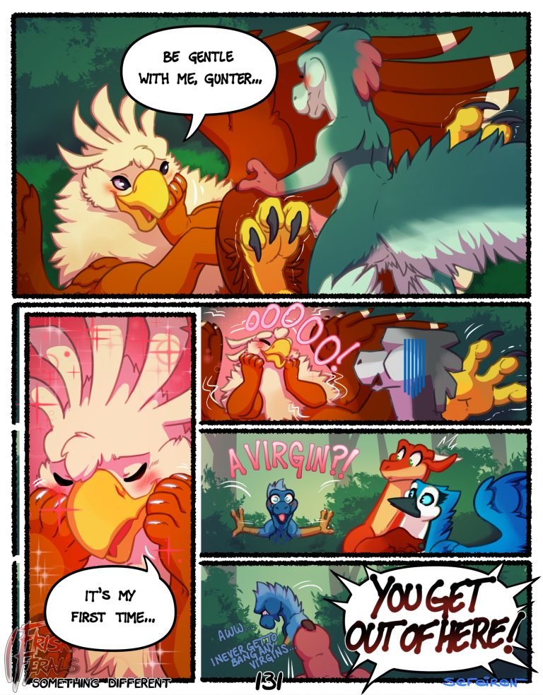 Frisky Ferals - Something Different porn comic picture 131