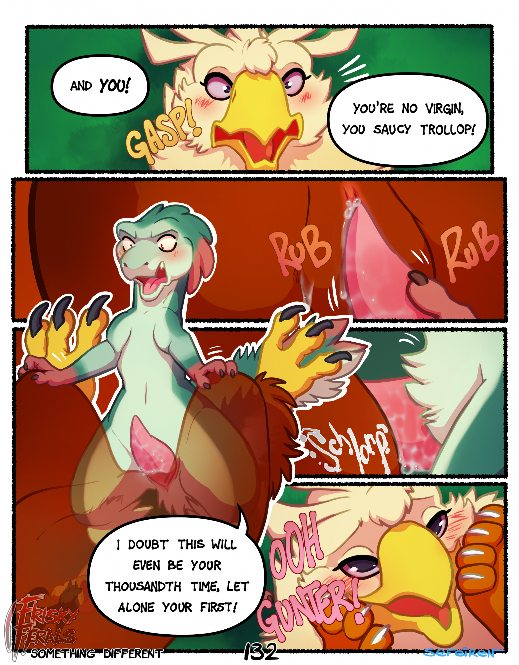 Frisky Ferals - Something Different porn comic picture 132