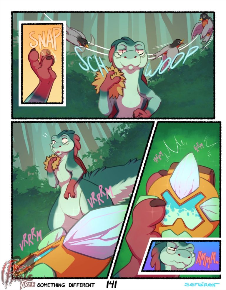 Frisky Ferals - Something Different porn comic picture 142