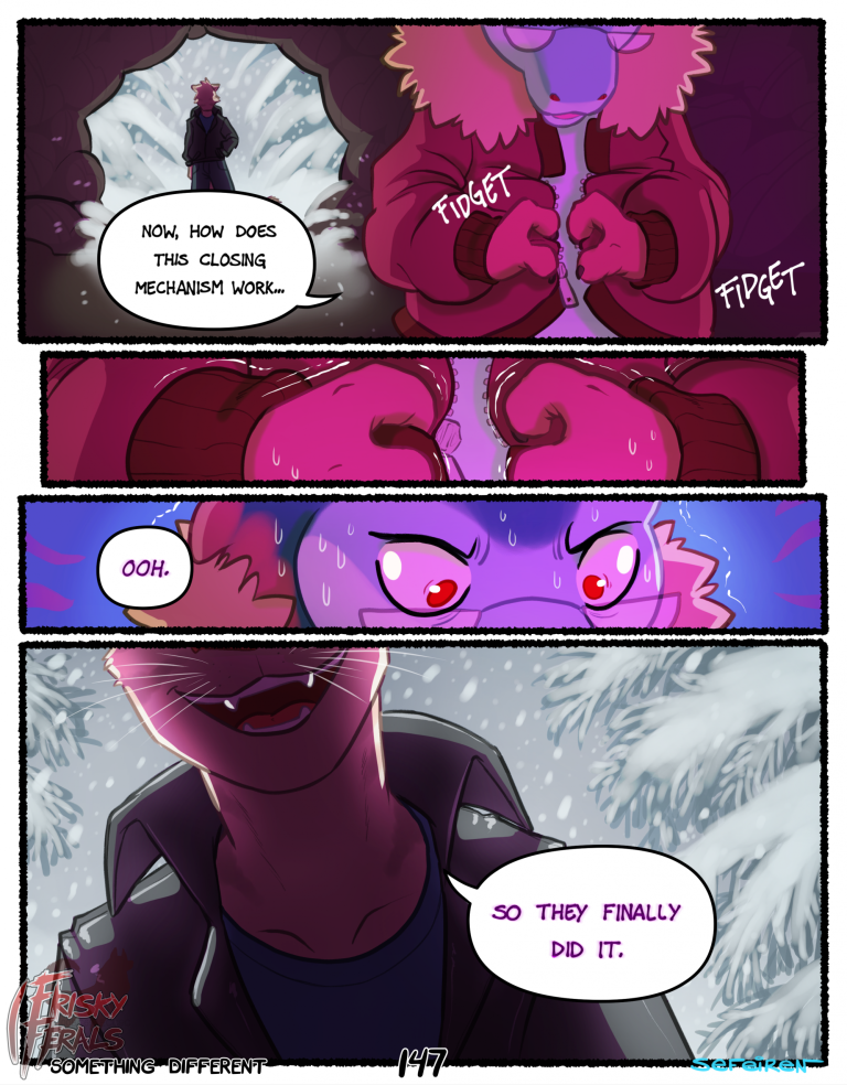Frisky Ferals - Something Different porn comic picture 148