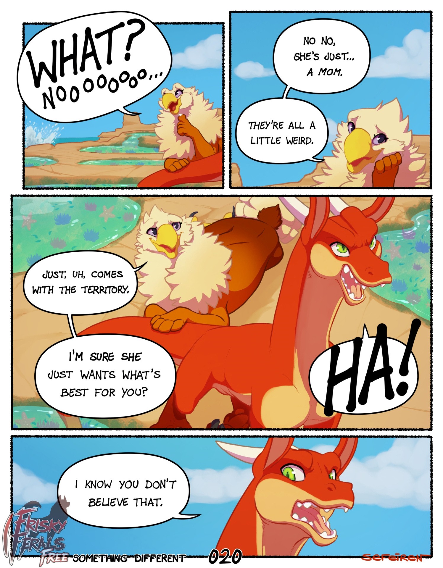 Frisky Ferals - Something Different porn comic picture 20