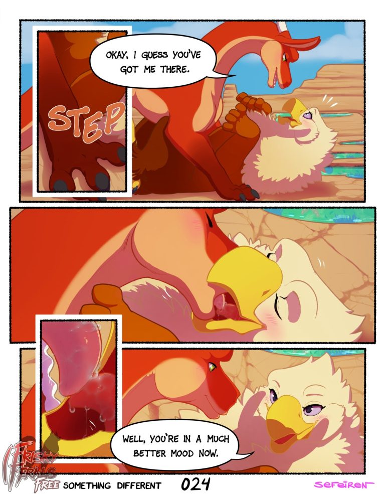 Frisky Ferals - Something Different porn comic picture 24