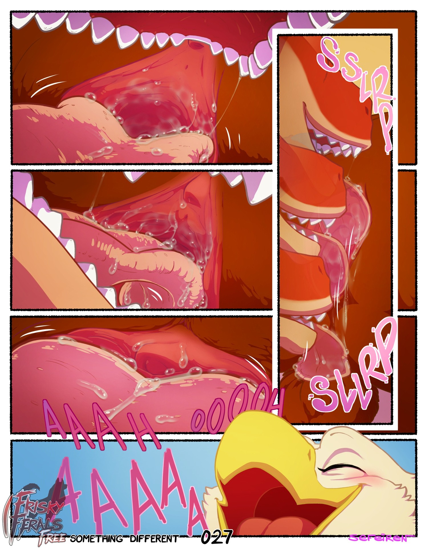 Frisky Ferals - Something Different porn comic picture 27