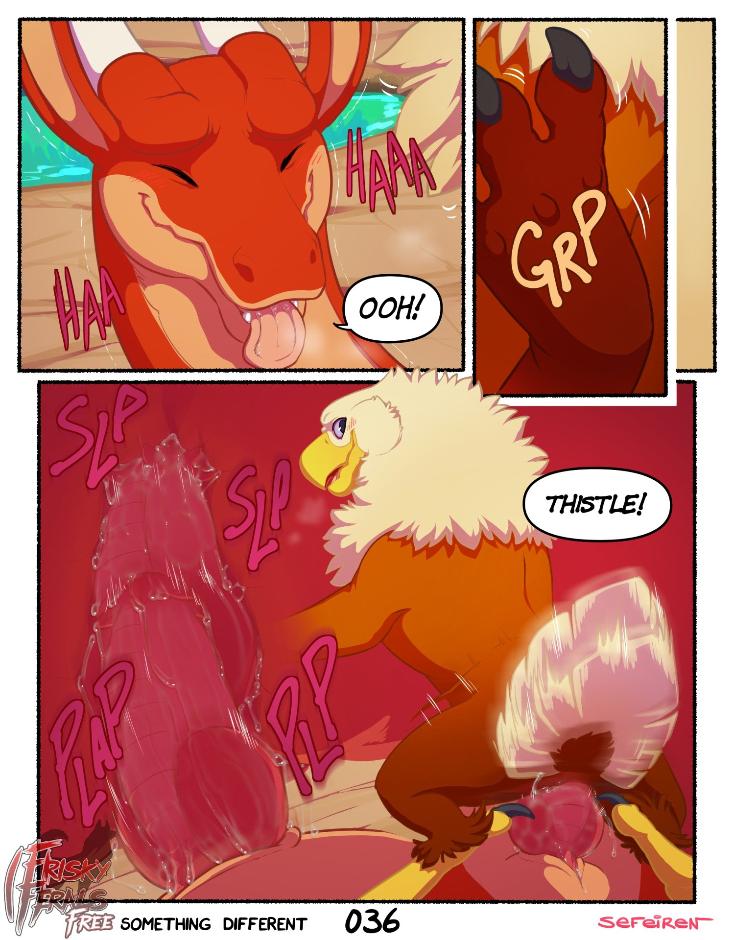 Frisky Ferals - Something Different porn comic picture 36