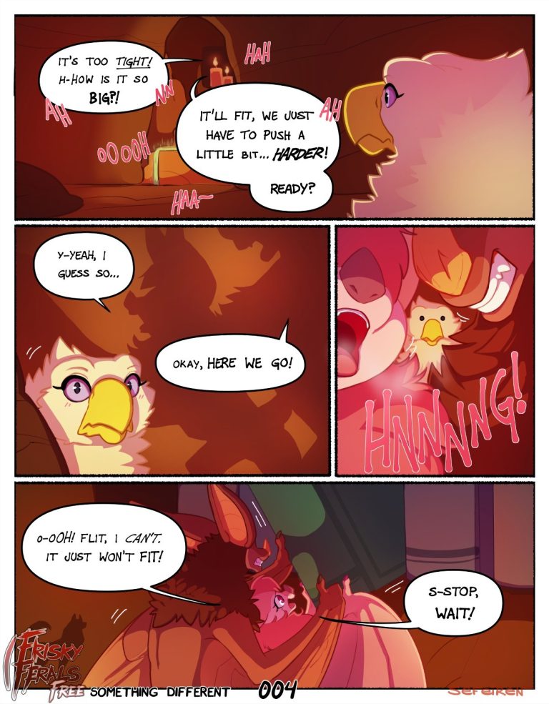 Frisky Ferals - Something Different porn comic picture 4