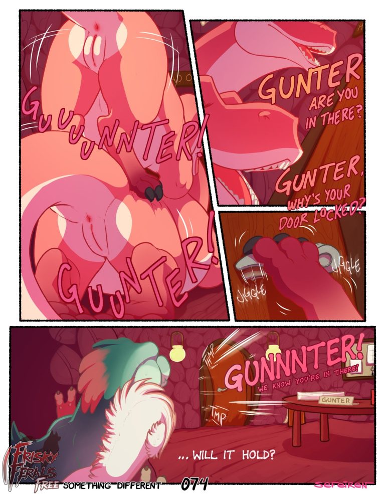 Frisky Ferals - Something Different porn comic picture 74