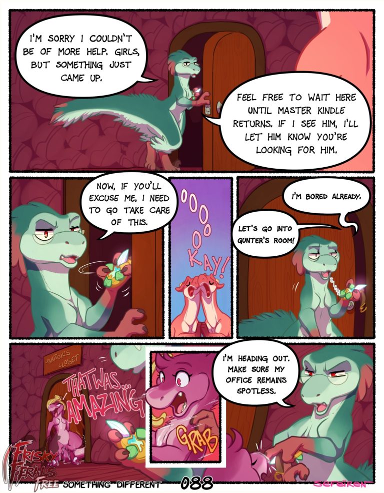 Frisky Ferals - Something Different porn comic picture 88
