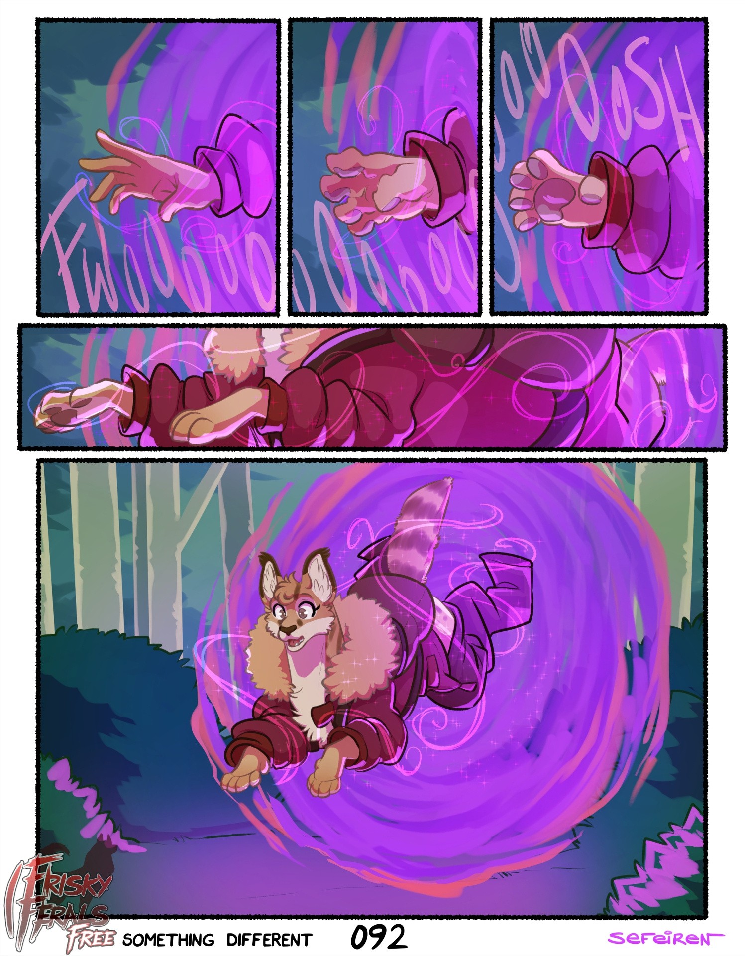 Frisky Ferals - Something Different porn comic picture 92